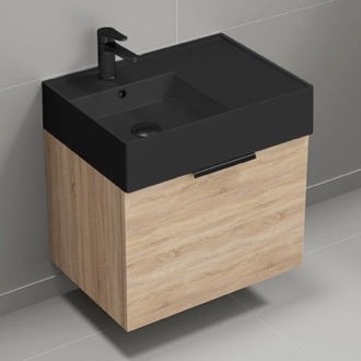 Bathroom Vanity Floating Small Bathroom Vanity, Modern, 24